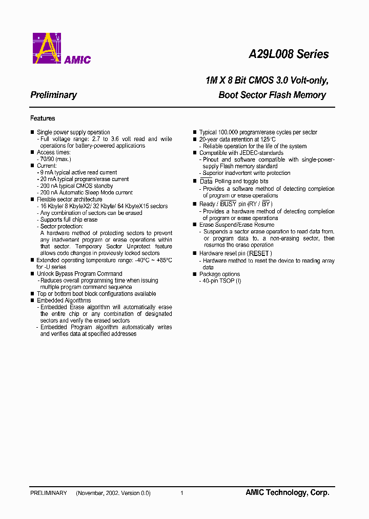 A29L008UV-90_508461.PDF Datasheet