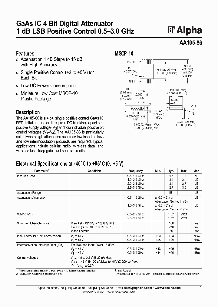 AA105-86_501491.PDF Datasheet