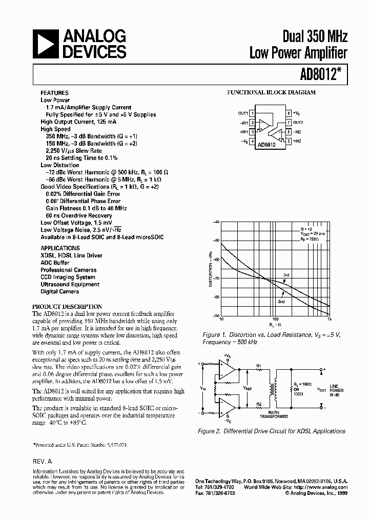 AD8012AR-REEL_535483.PDF Datasheet