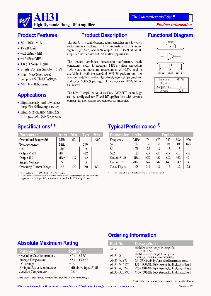 AH31_498107.PDF Datasheet