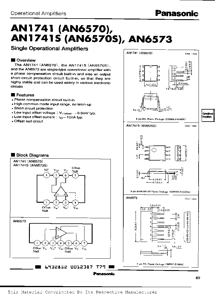 AN1741S_517223.PDF Datasheet