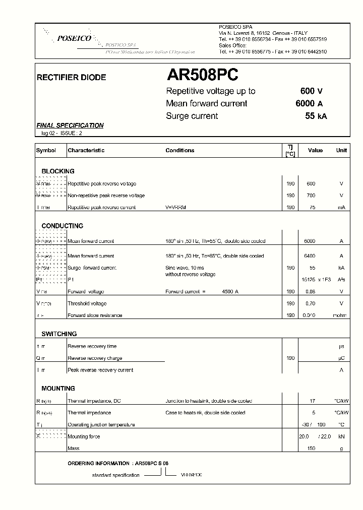 AR508PCS06_540764.PDF Datasheet