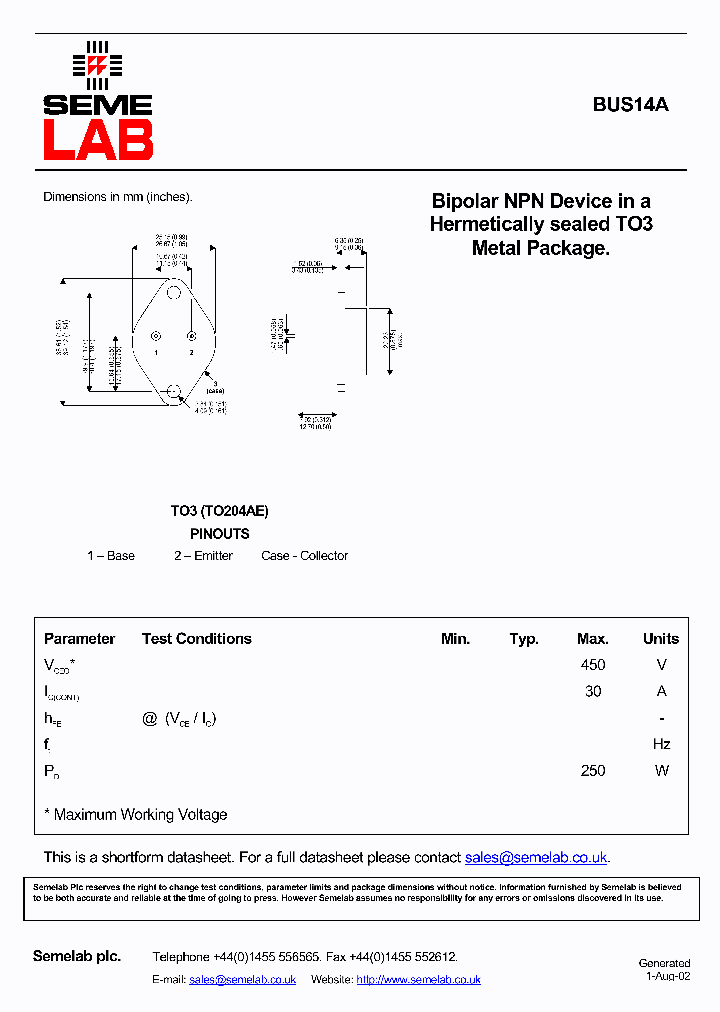 BUS14A_522702.PDF Datasheet