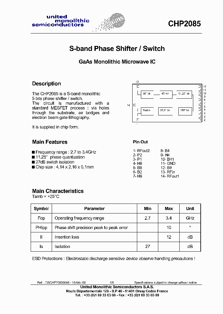 CHP2085_505441.PDF Datasheet