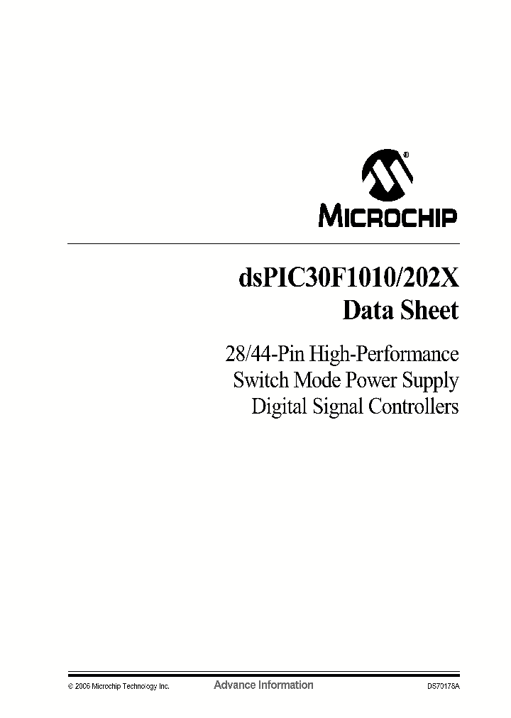 DSPIC30F2020_492390.PDF Datasheet