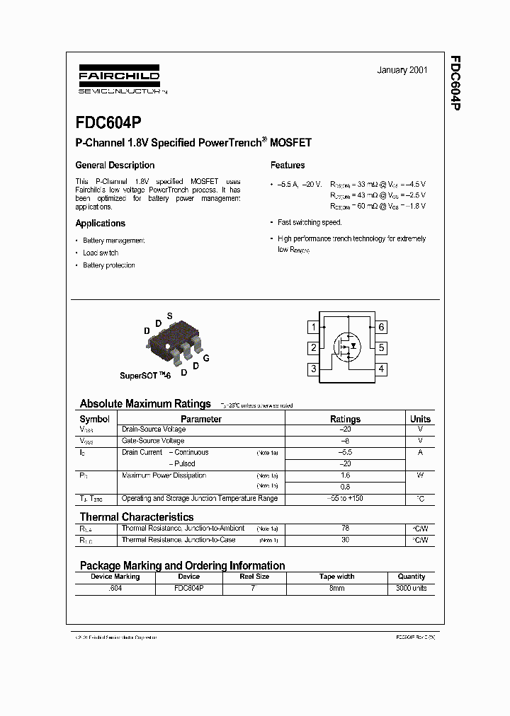 FDC604P_504646.PDF Datasheet