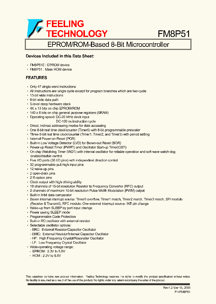 FM8P51_487556.PDF Datasheet