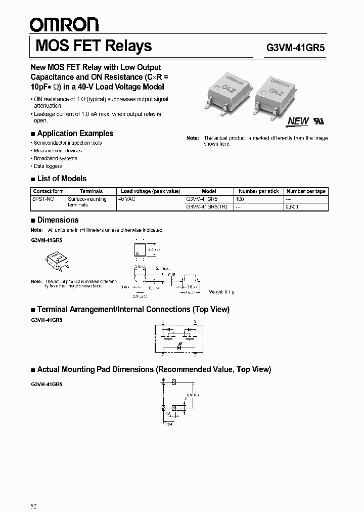 G3VM-41GR5TR_488511.PDF Datasheet