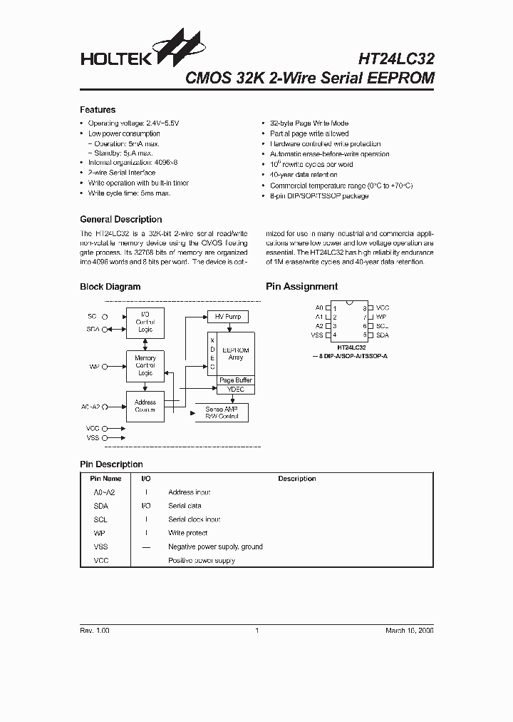 HT24LC32_558244.PDF Datasheet