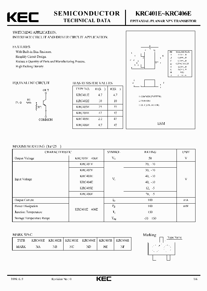 KRC405E_520809.PDF Datasheet