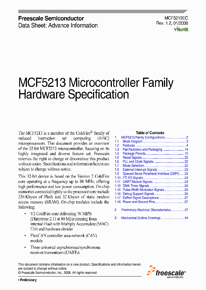 MCF5212_490341.PDF Datasheet