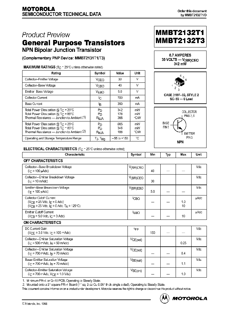 MMBT2132T1_515603.PDF Datasheet