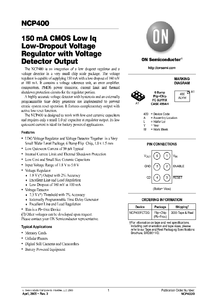 NCP400_491036.PDF Datasheet