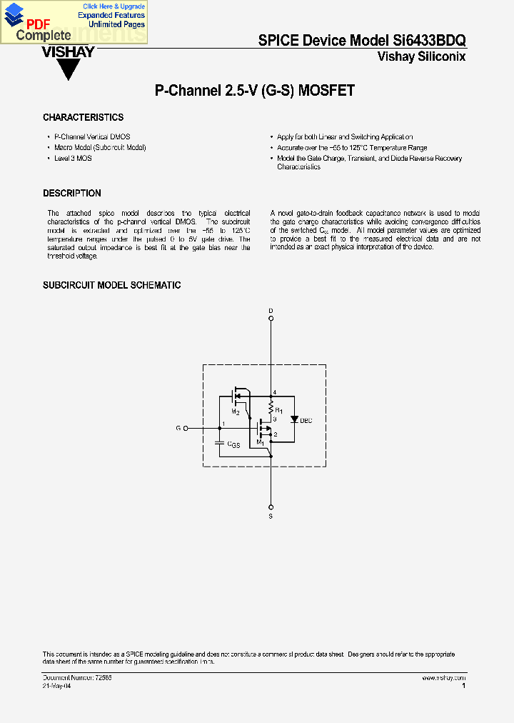 SI6433BDQ_555088.PDF Datasheet