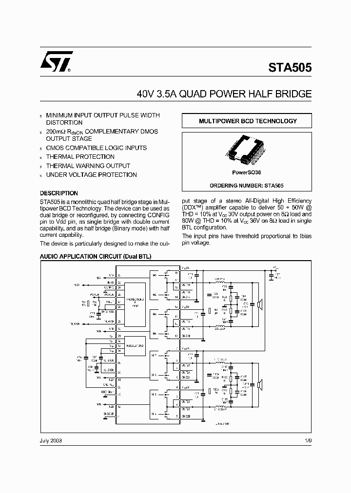 STA505_521123.PDF Datasheet