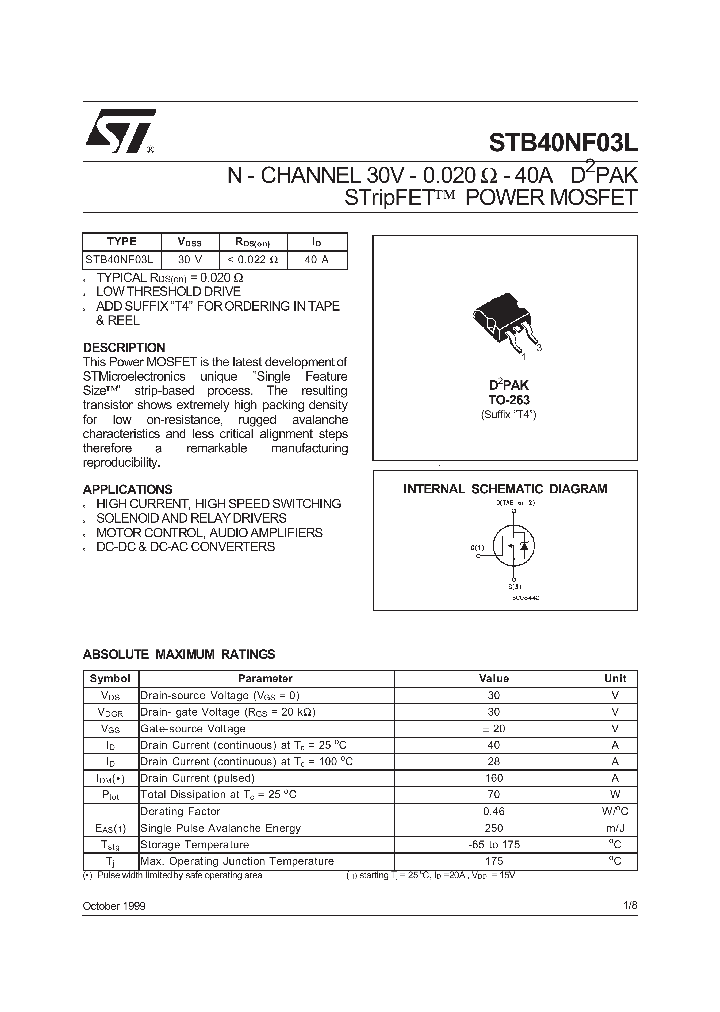 STB40NF03L_510806.PDF Datasheet
