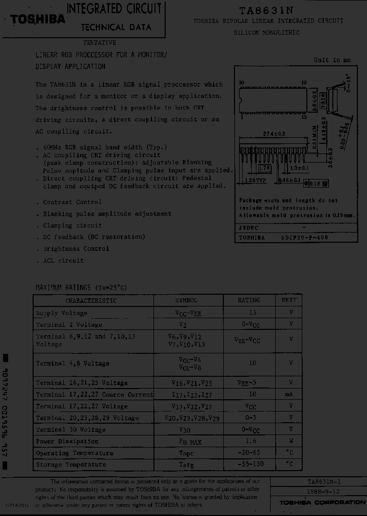 TA8631N_504211.PDF Datasheet