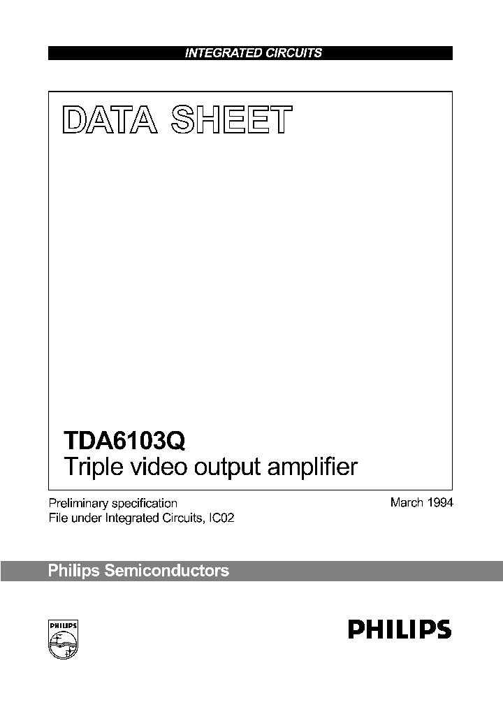 TDA6103_534435.PDF Datasheet