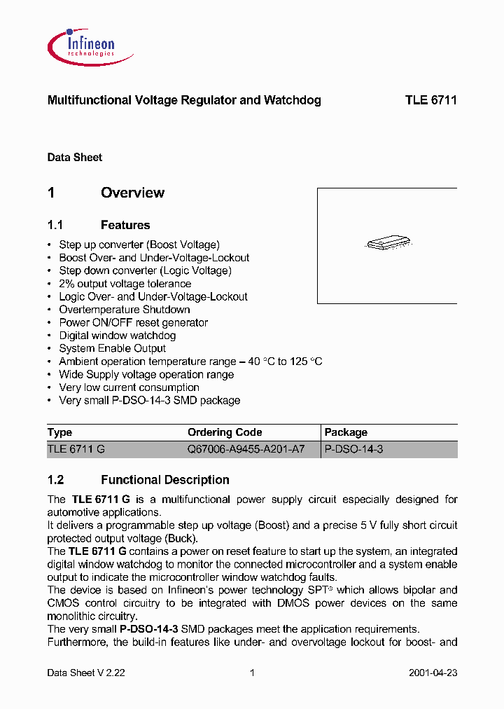 TLE6711G_490795.PDF Datasheet