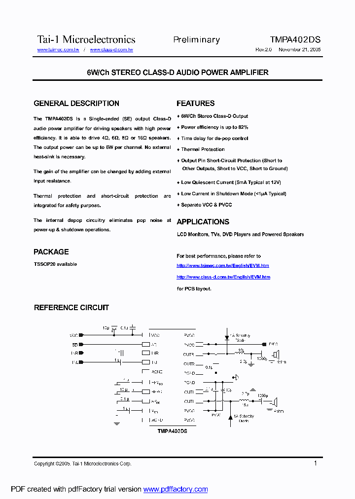 TMPA402DS_540003.PDF Datasheet