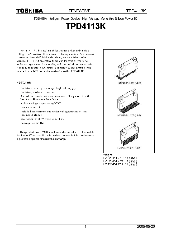 TPD4113K_519091.PDF Datasheet