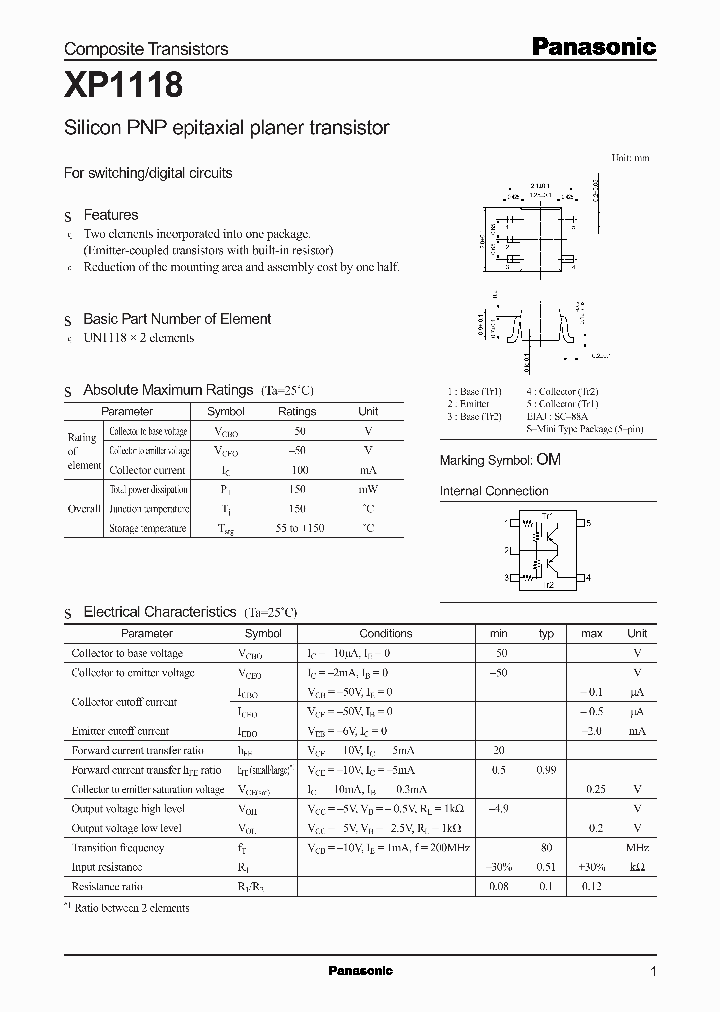 XP1118_549816.PDF Datasheet