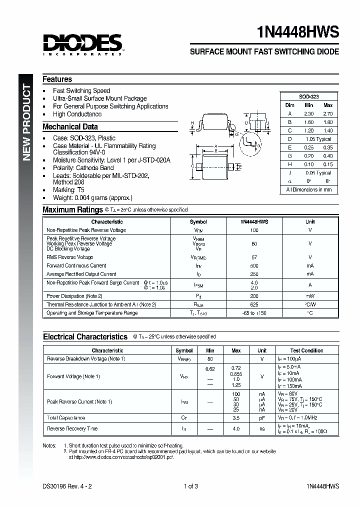 1N4448HWS-7_726431.PDF Datasheet