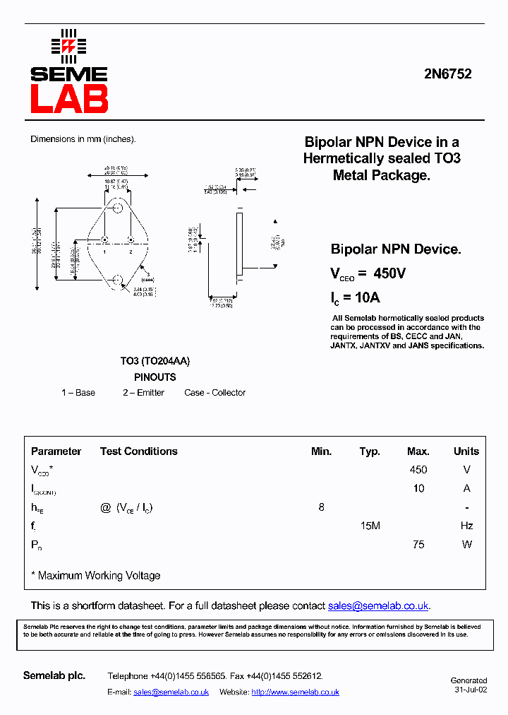 2N6752_627760.PDF Datasheet
