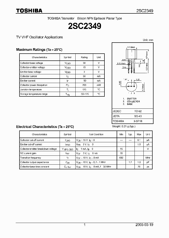 2SC2349_586610.PDF Datasheet