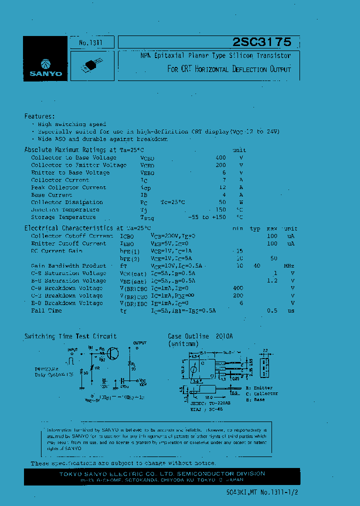 2SC3175_777217.PDF Datasheet