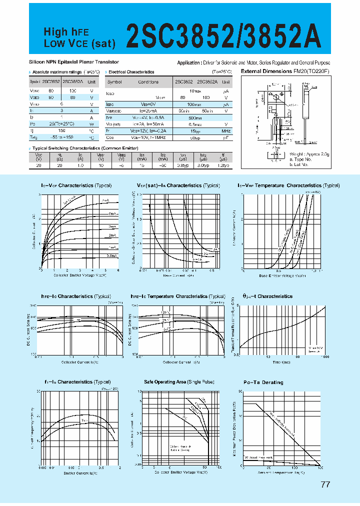 2SC3852_43003.PDF Datasheet