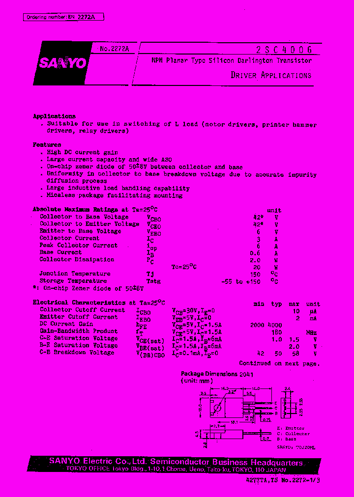 2SC4006_236114.PDF Datasheet