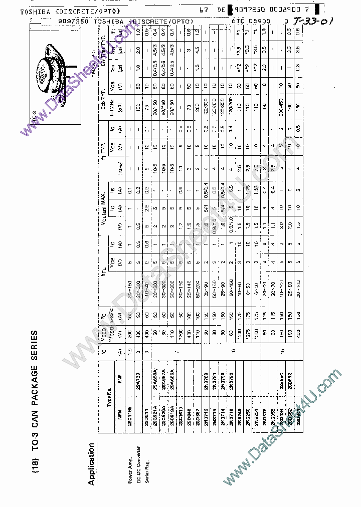 2SD424_460253.PDF Datasheet