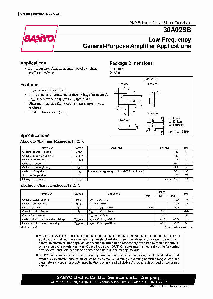 30A02SS_687659.PDF Datasheet