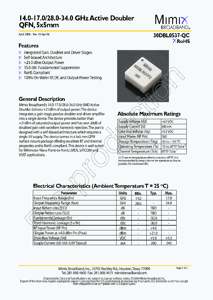 30DBL0537-QC_629958.PDF Datasheet