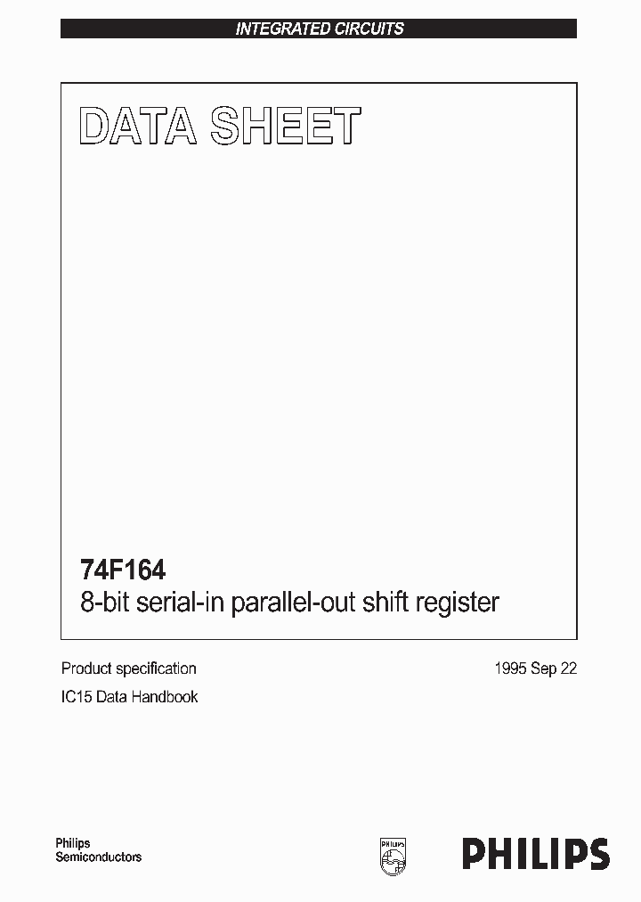 74F164_96284.PDF Datasheet