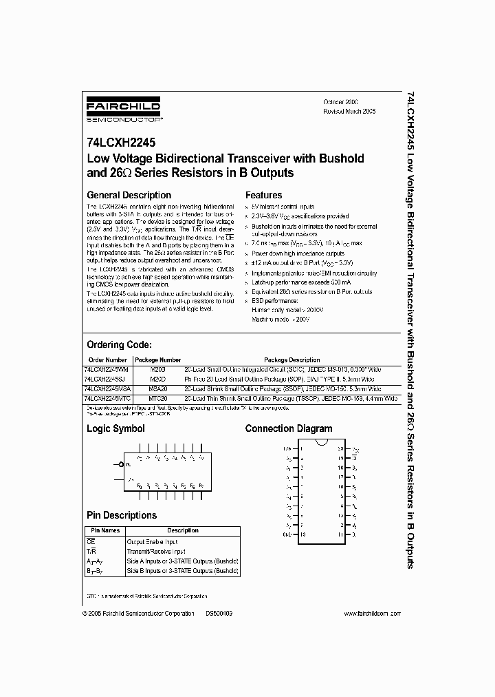 74LCXH224505_721760.PDF Datasheet