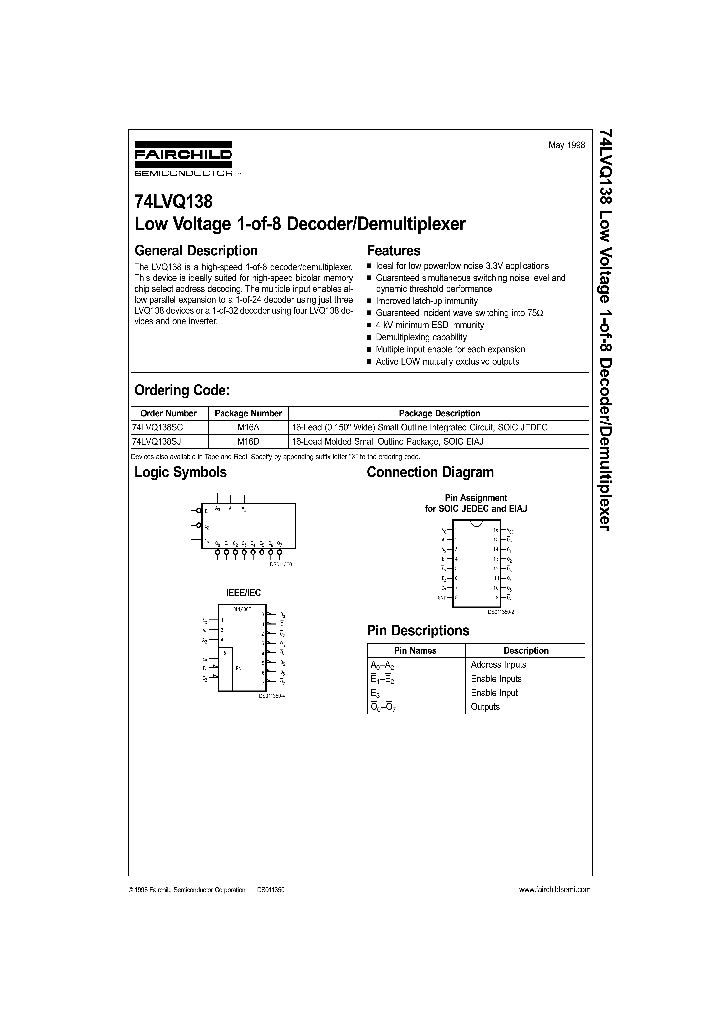 74LVQ138SJ_662610.PDF Datasheet