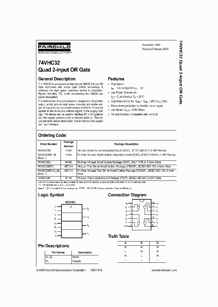 74VHC32MX-NL_718471.PDF Datasheet