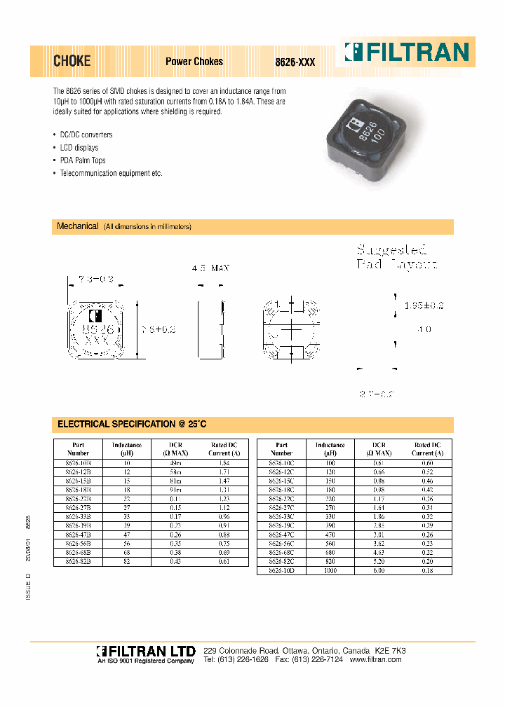 8626-10B_727844.PDF Datasheet