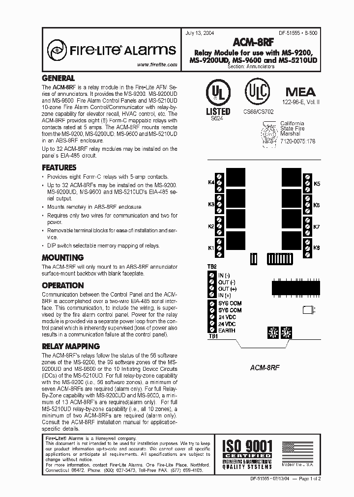 ACM-8RF_657637.PDF Datasheet
