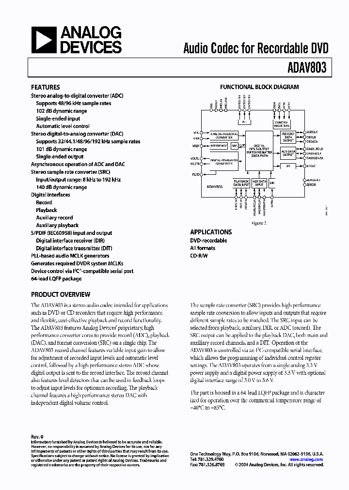 ADAV803_600672.PDF Datasheet