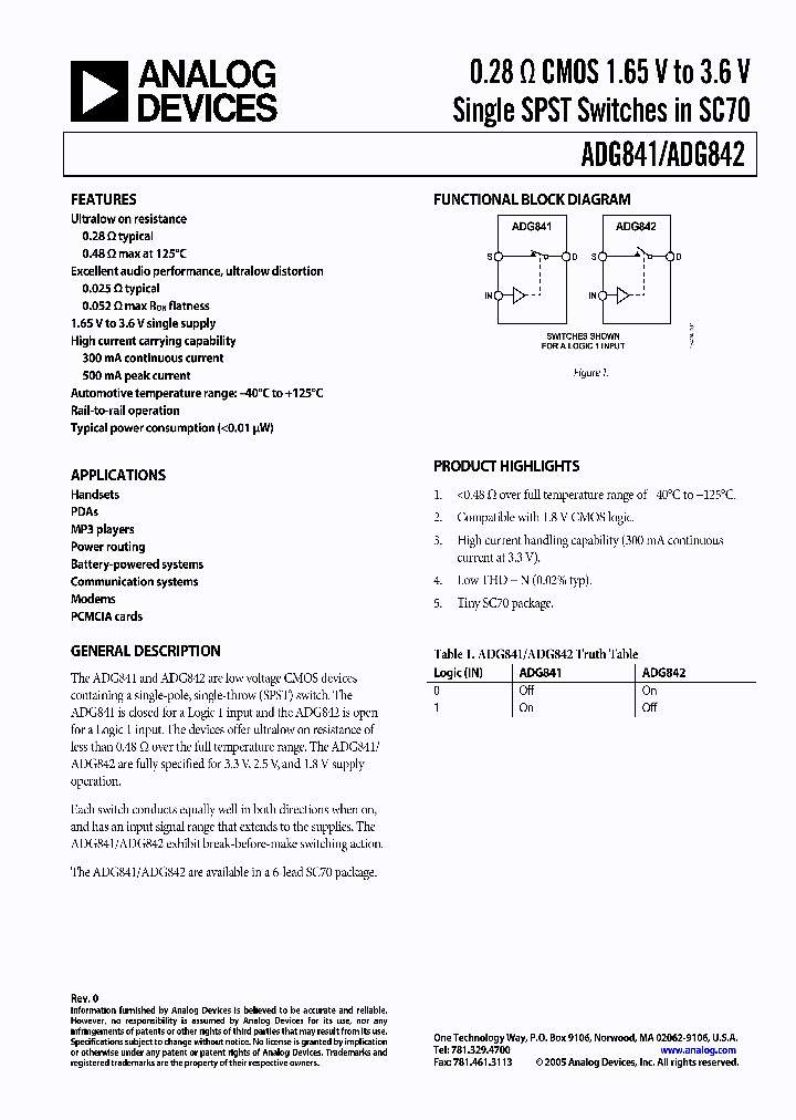 ADG842YKSZ-REEL_644041.PDF Datasheet