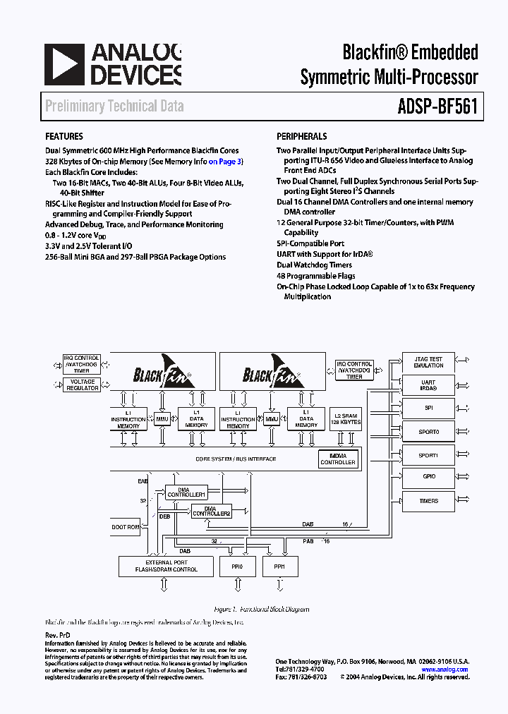 ADSP-BF561SBB600_619882.PDF Datasheet