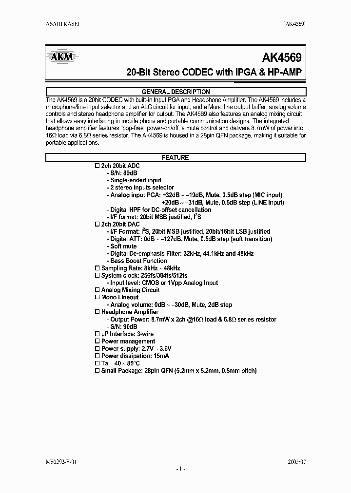 AK4569VN_606306.PDF Datasheet