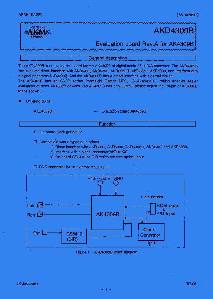 AKD4309B_566067.PDF Datasheet