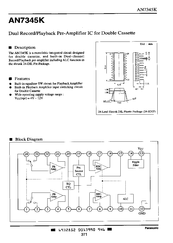 AN7345K_771528.PDF Datasheet