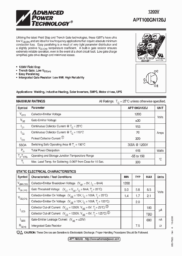 APT100GN120J_644195.PDF Datasheet