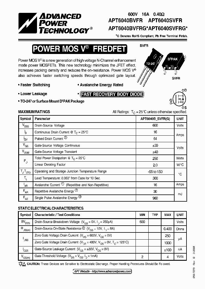 APT6040BVFR_644493.PDF Datasheet