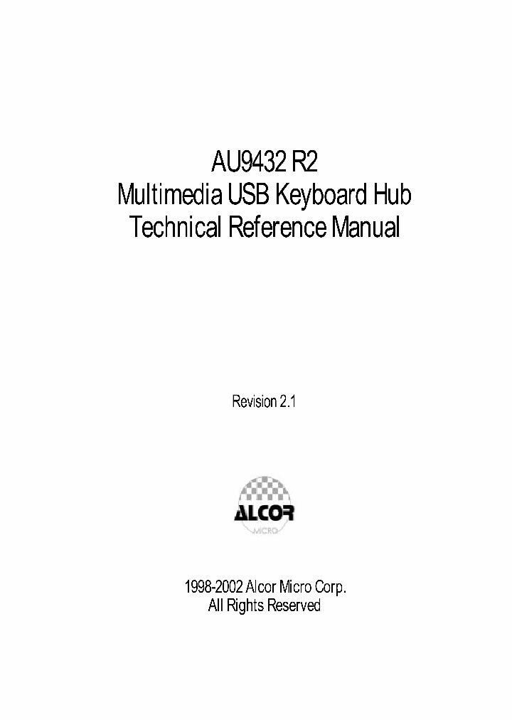 AU9432R2_598965.PDF Datasheet